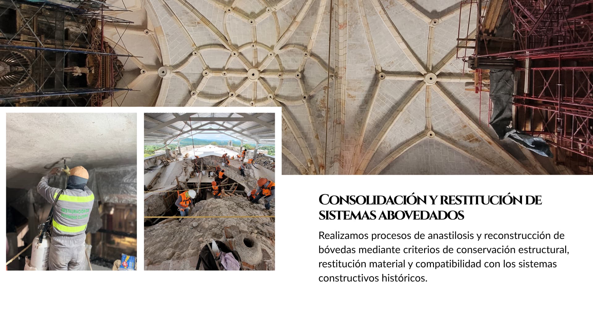 intervención de bienes inmuebles - bóvedas