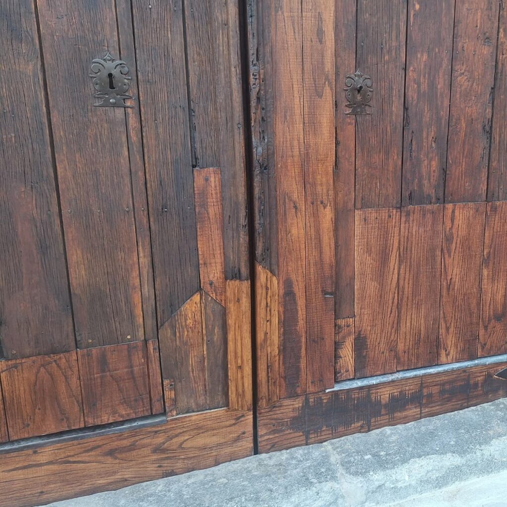 restauración de portones
