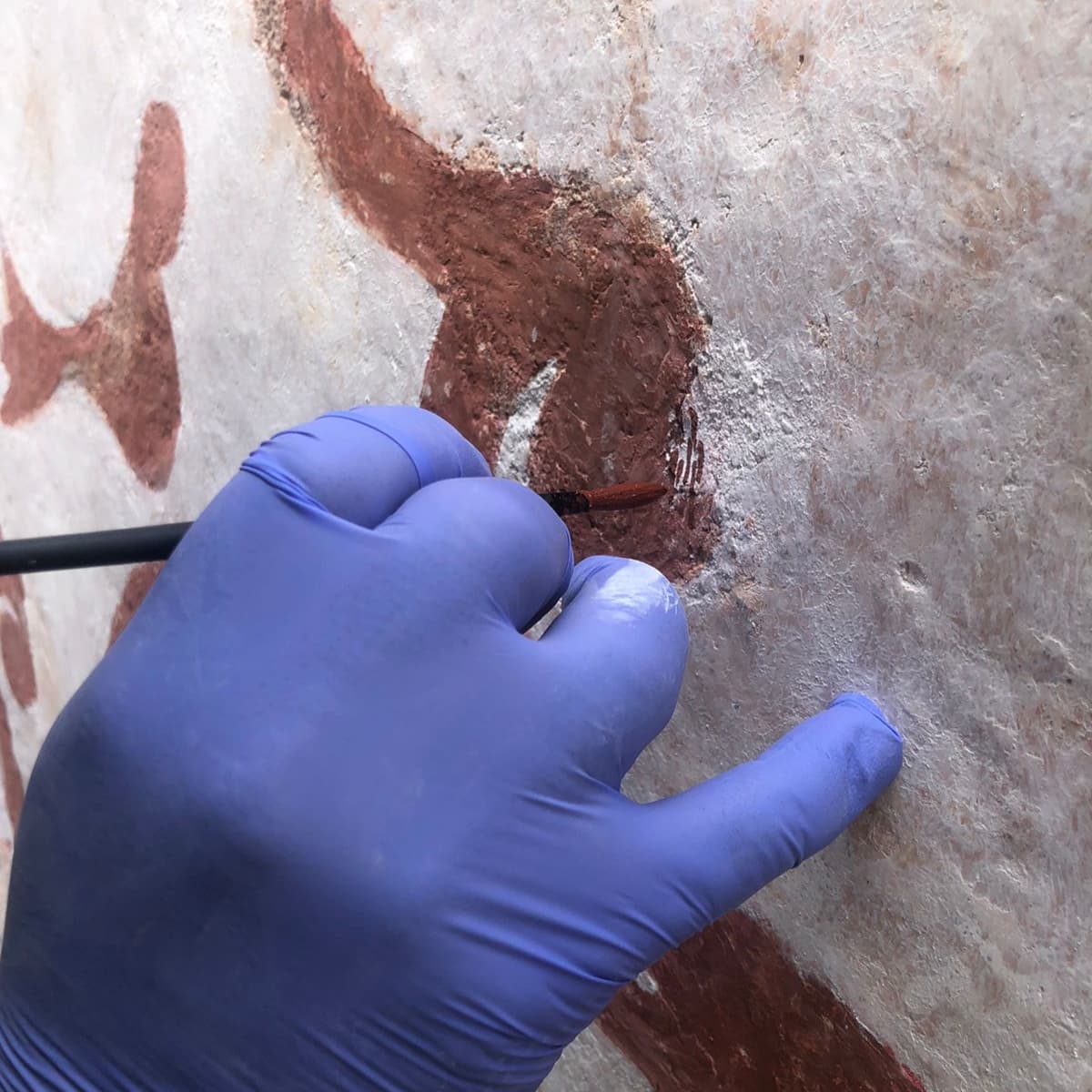Restauración de pintura mural 8