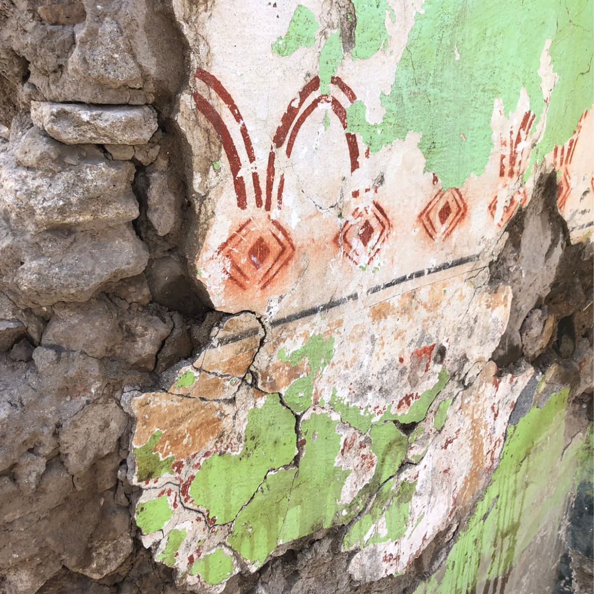 Restauración de pintura mural 7