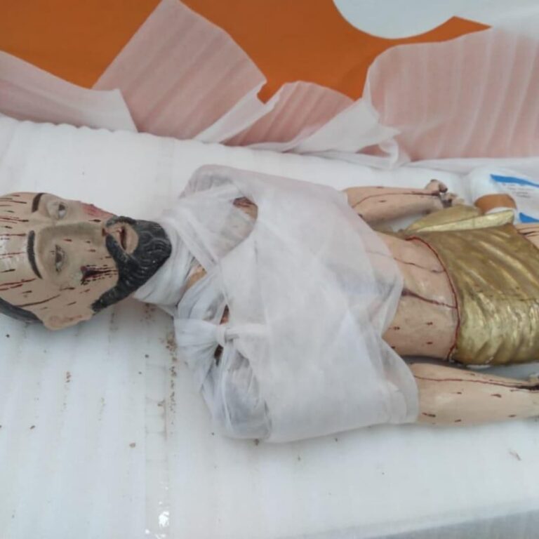 restauración de escultura CME